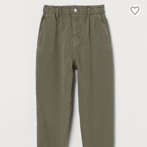 H&M | paperbag waist pants